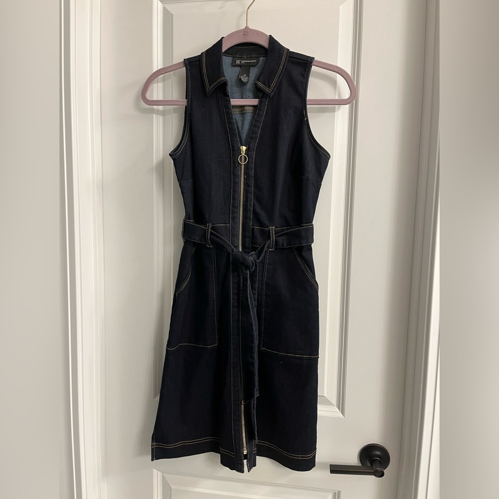 NWOT INC Denim Dress Petite